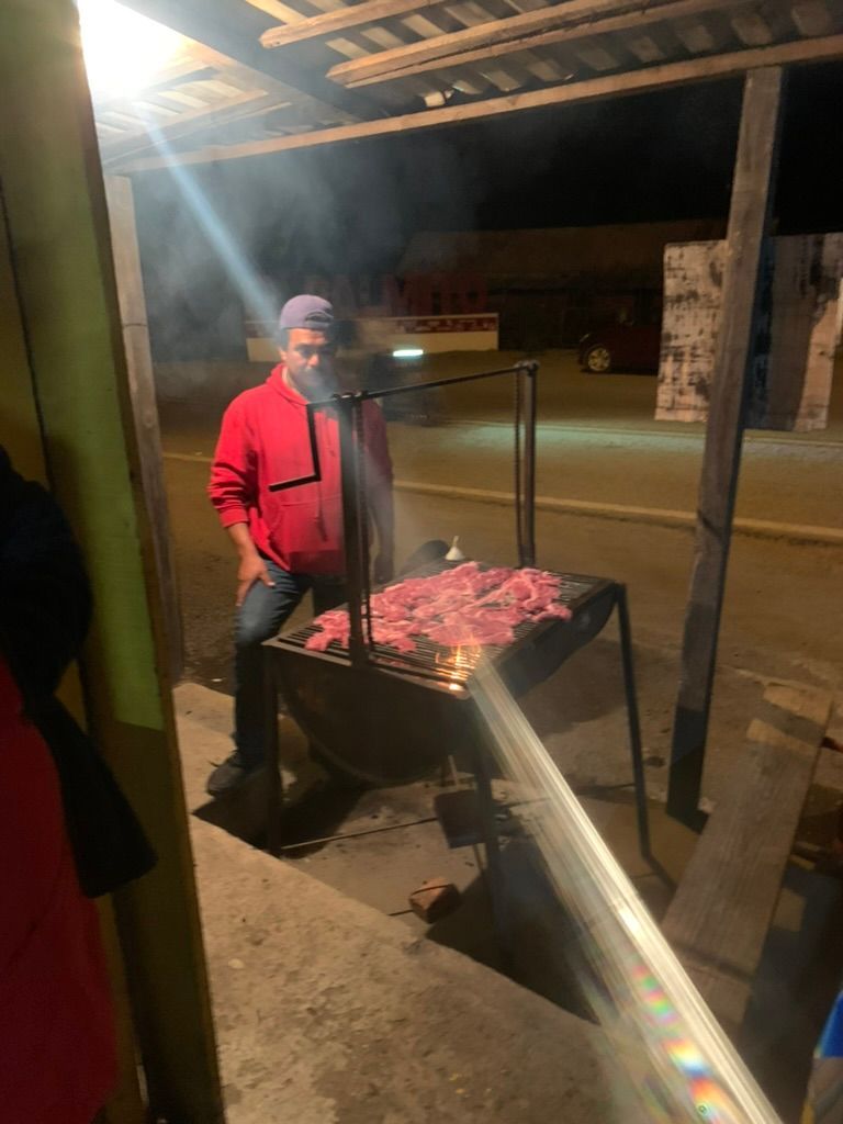 Cooking out in the mountains of Durango.