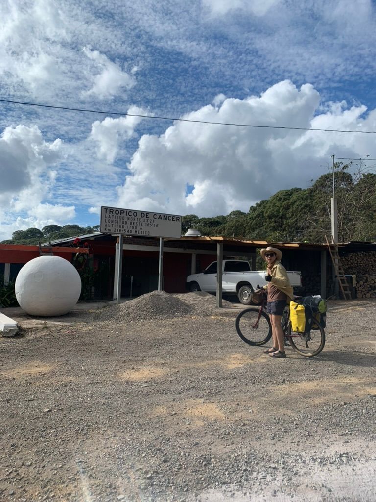 Made it to the Tropico de Cancer