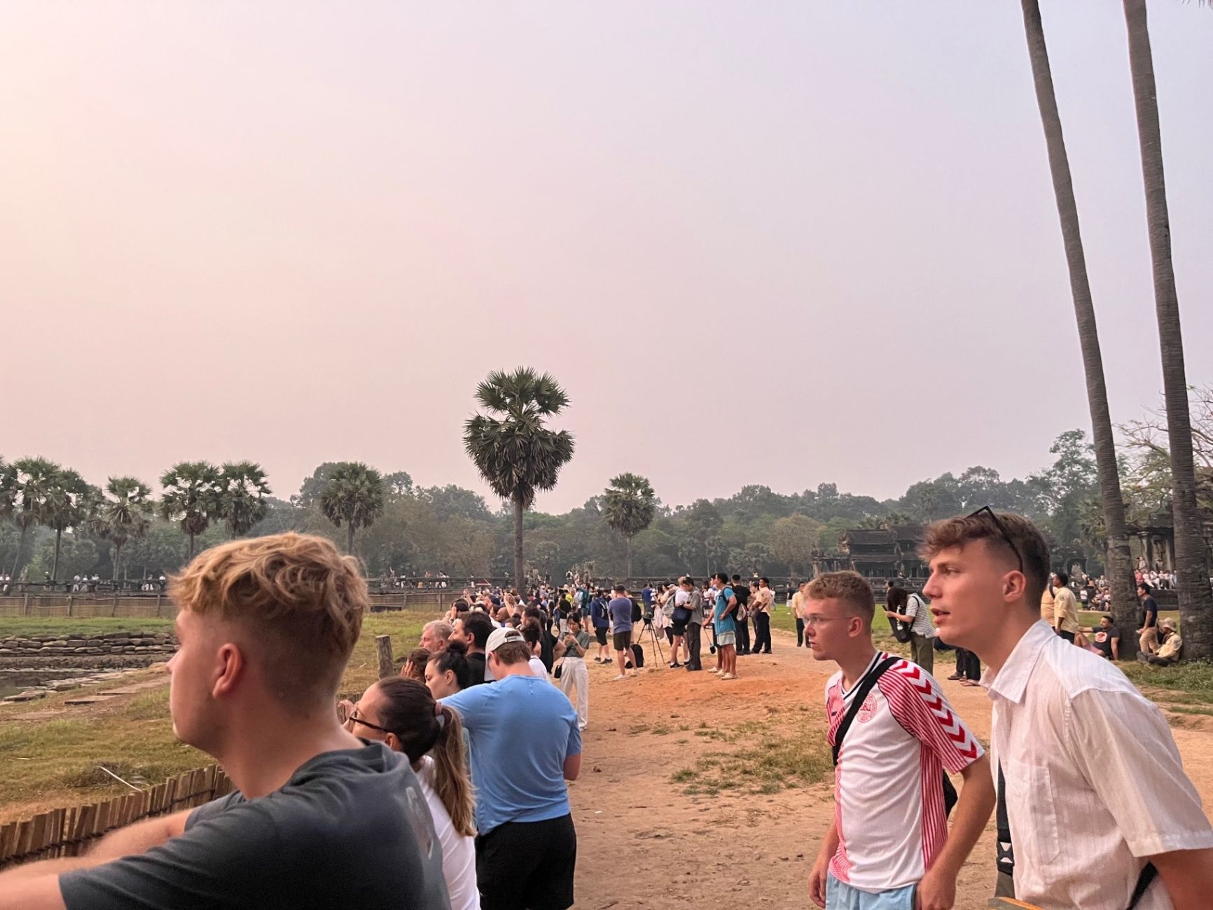 Tourists of Angkor Wat