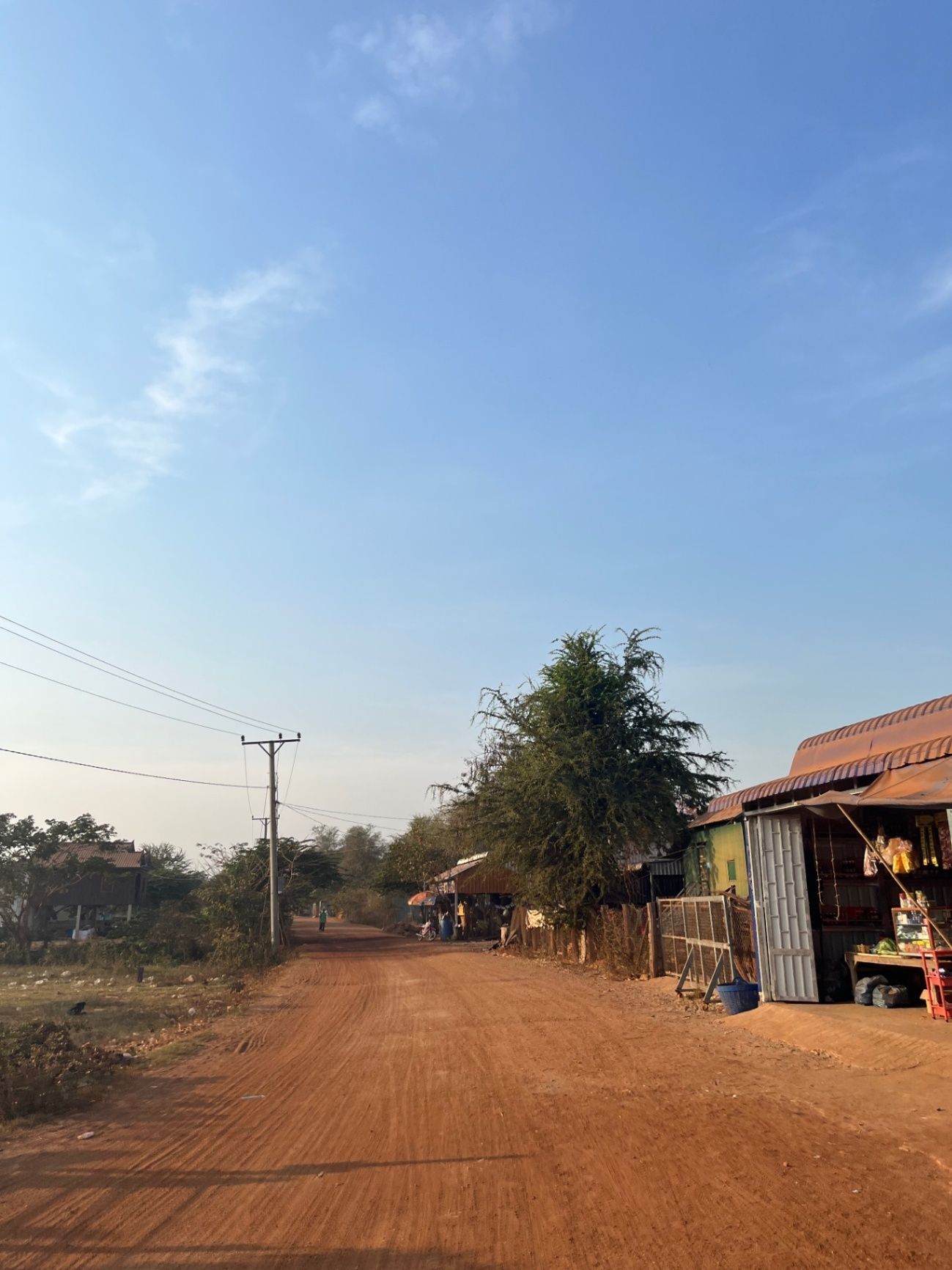 Red dirt roads