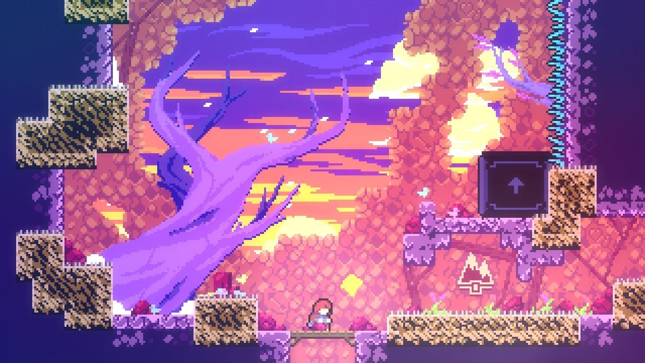 Screenshot of Celeste game