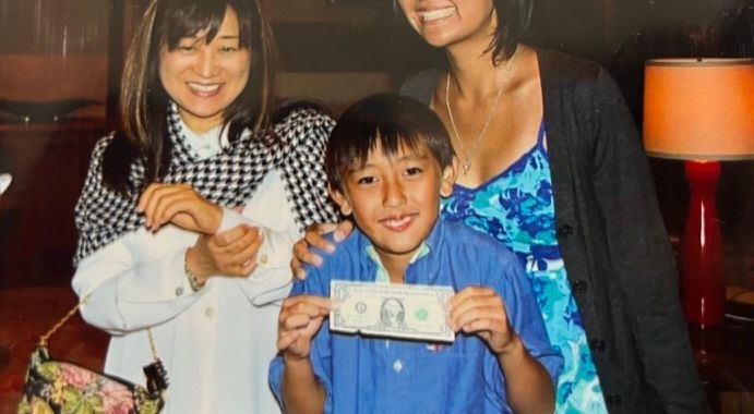 Money hungry boy