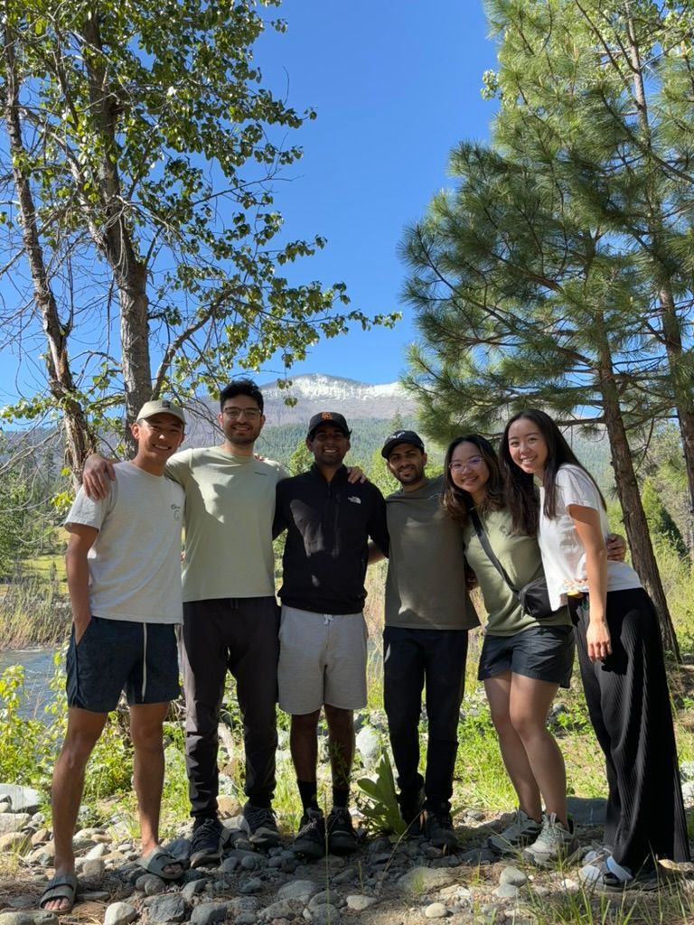 A group picture of me and my university friends