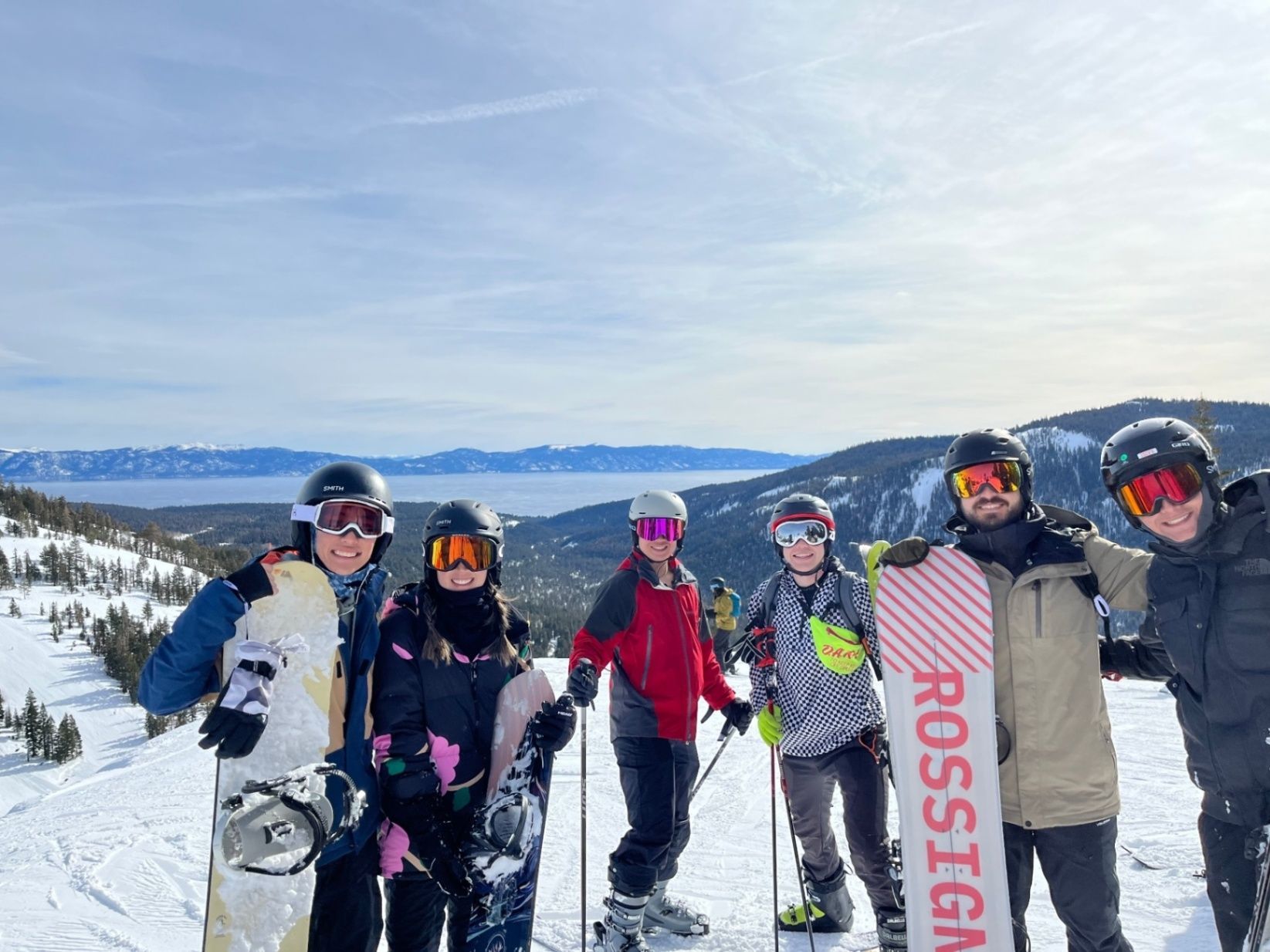 Lake Tahoe trips to go snowboarding