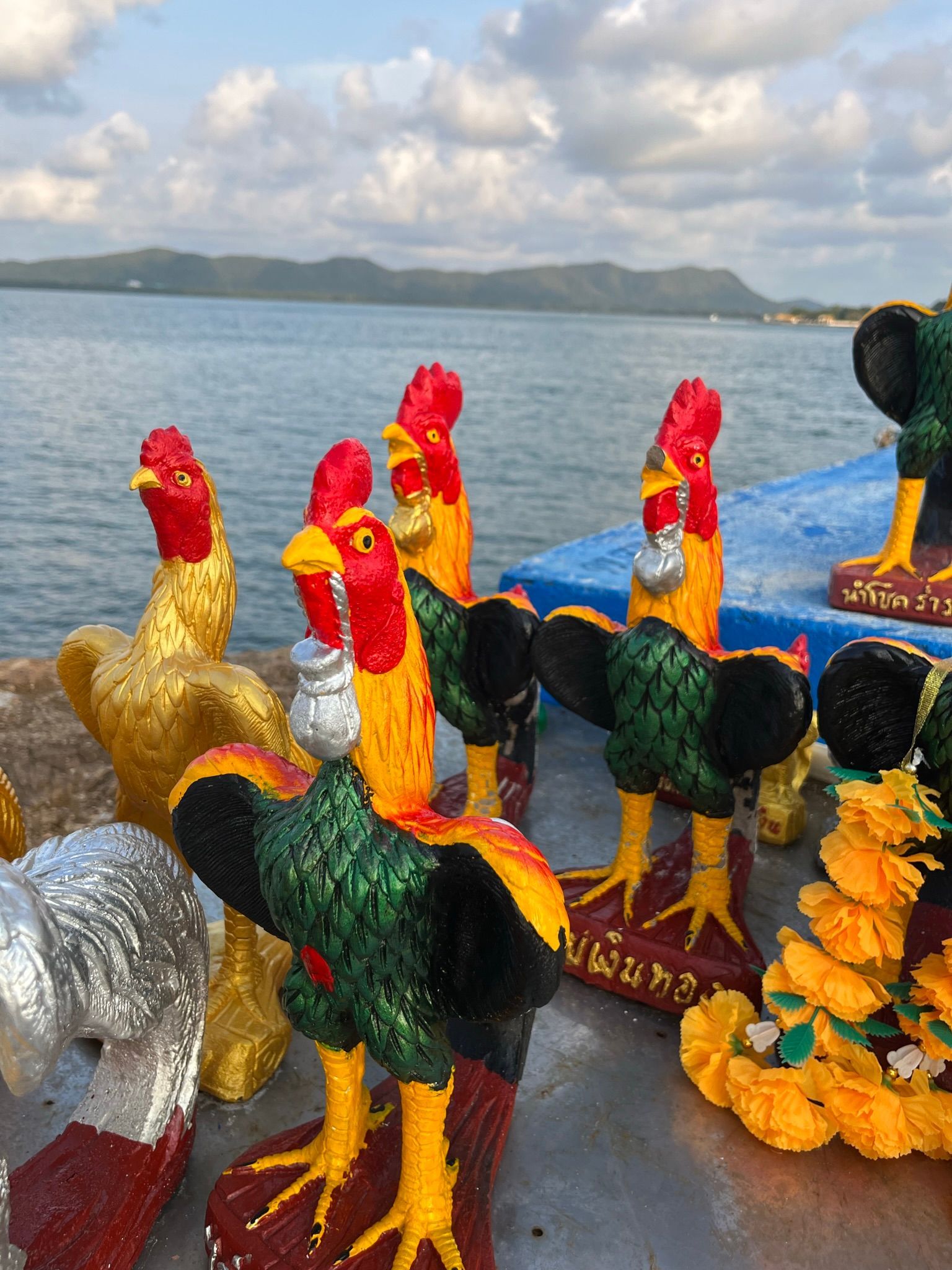 Chicken Shrine in Sanam Chai