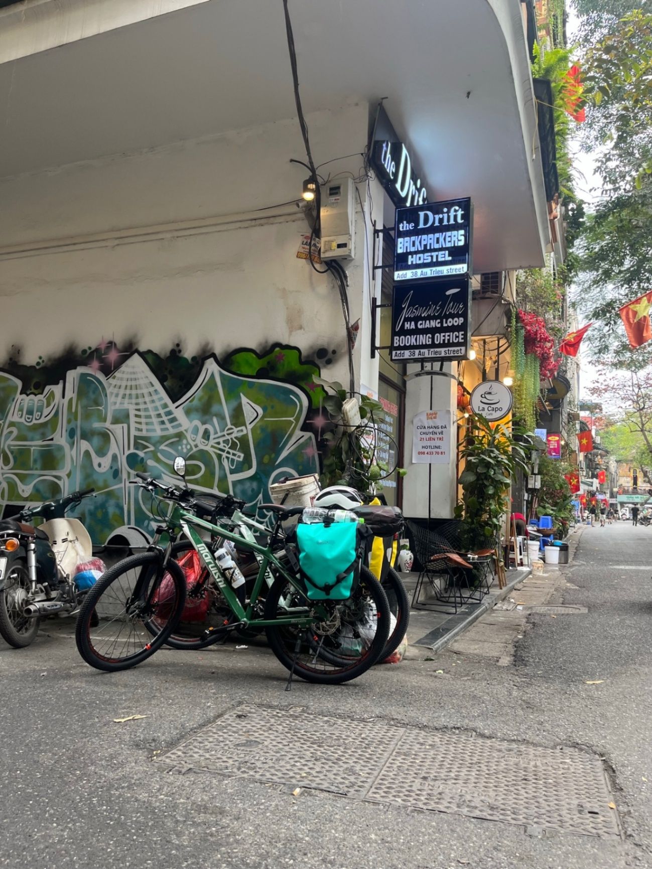 Our biking officially starts!