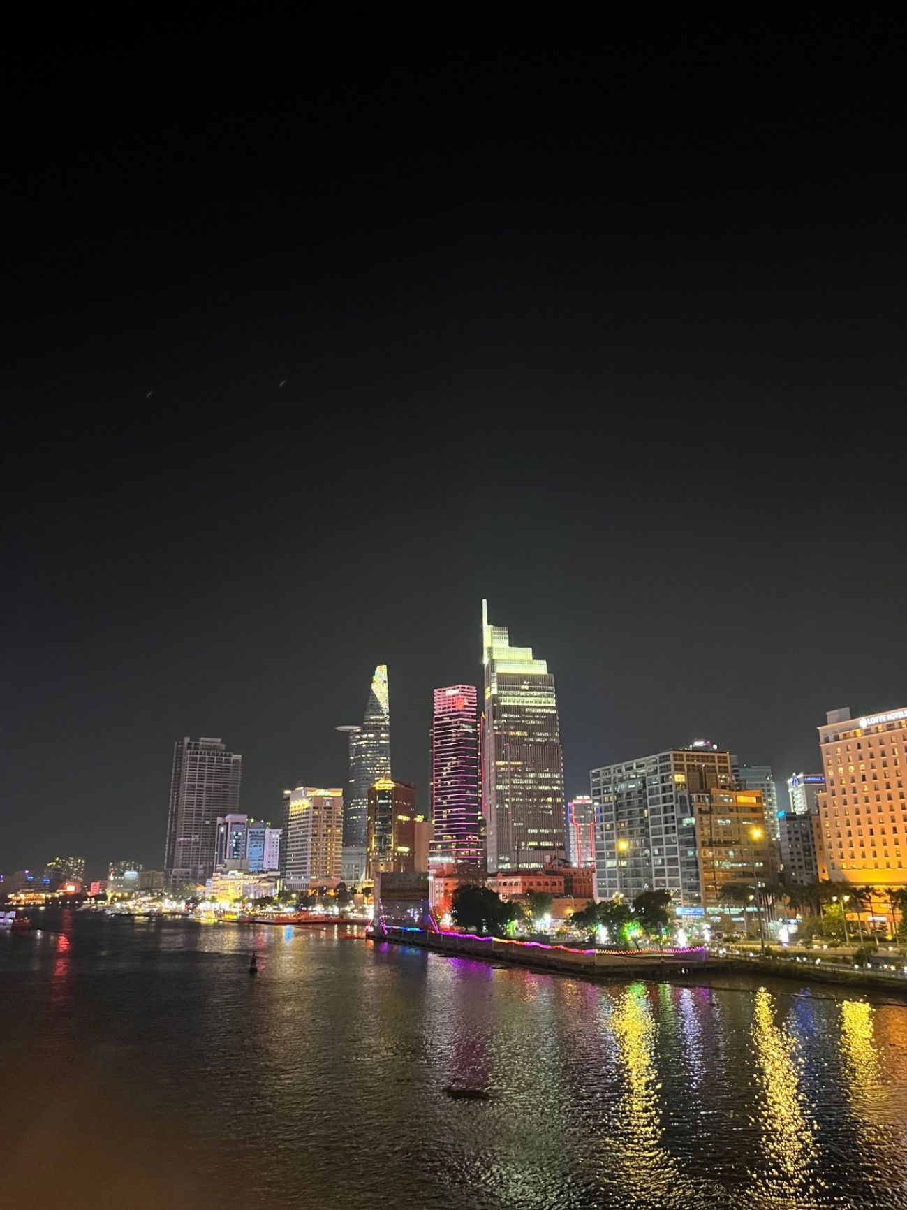 Saigon skyline picture