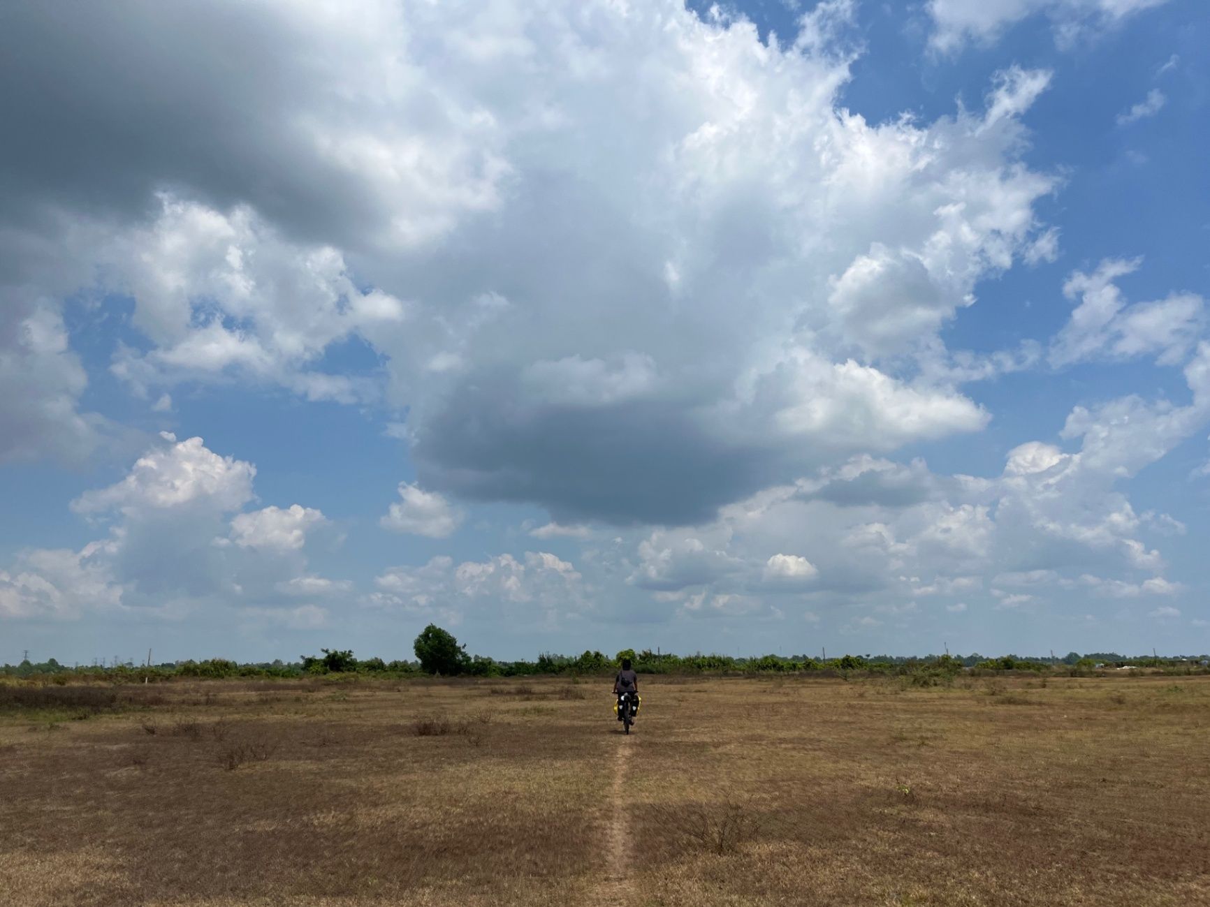 Some off road biking through nonexistent roads