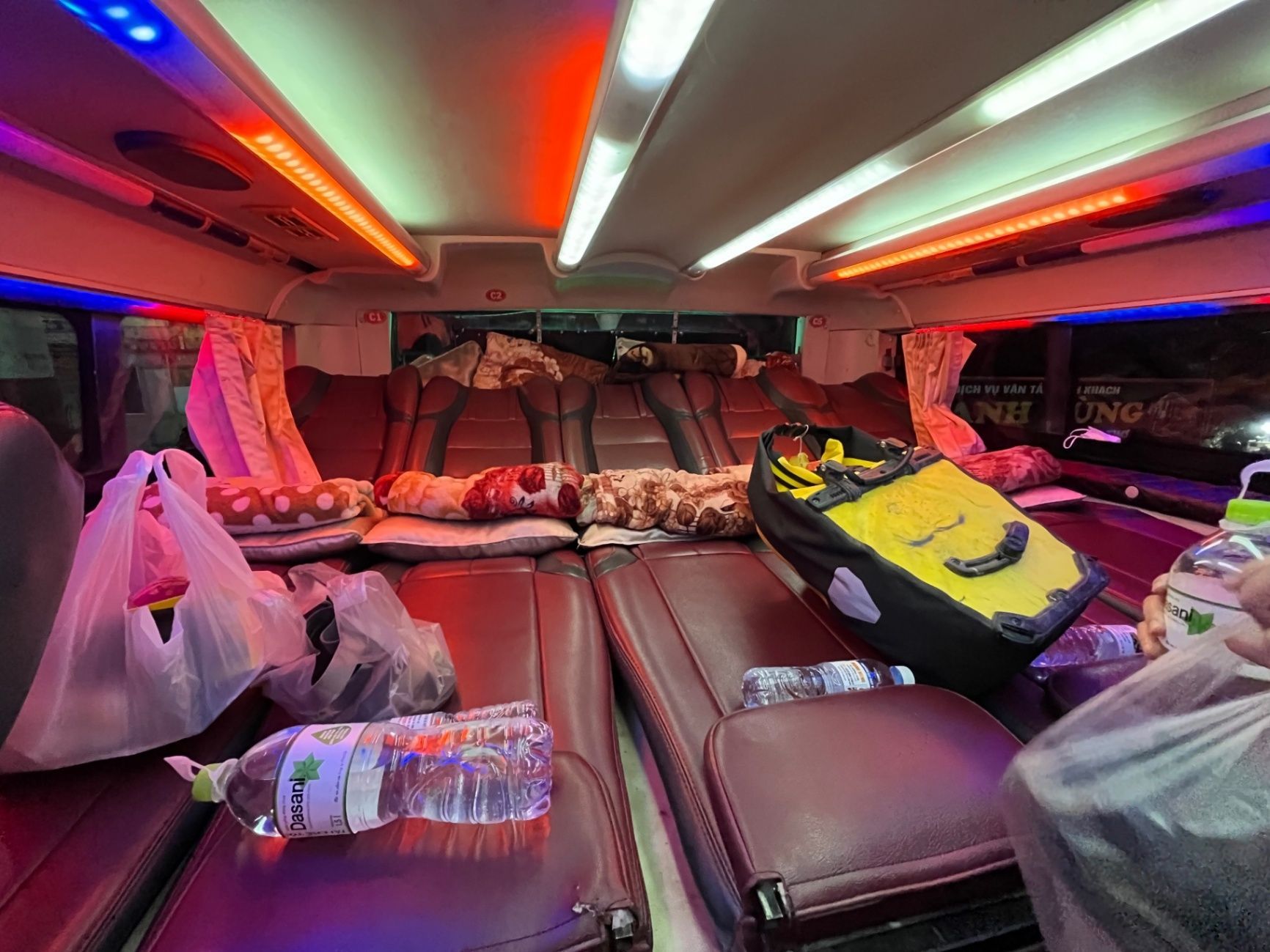 Picture of an overnight bus